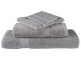 Premium Towels "SOLUND" 10 pcs Grey 100x200 cm 600 gsm 137319