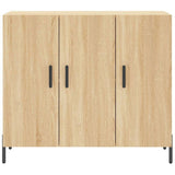 Sideboard Sonoma Oak 90x34x80 cm Engineered Wood 828119