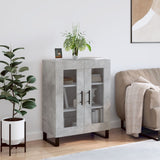 Sideboard Concrete Grey 69.5x34x90 cm Engineered Wood 827816