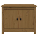 Coffee Table Honey Brown 71x49x55 cm Solid Wood Pine 820929