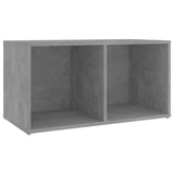 TV Cabinets 2 pcs Concrete Grey 72x35x36.5 cm Engineered Wood 3079947