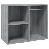 LED Dressing Table with Cabinets Grey Sonoma Engineered Wood 3120189
