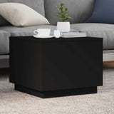 Coffee Table Black Engineered wood 50 cm x 50 cm x 40 cm 839869