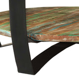 244674 Coffee Table Solid Reclaimed Wood 65x32 cm