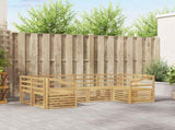 Outdoor Sofa Set 6 pcs White 245 x 126.5 x 73 cm 3392409