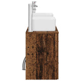 Bathroom Cabinet Set 3 pcs Old Wood 53 x 34.5 x 63 cm 3405865