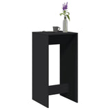 Bar Table Black 51x50x103.5 cm Engineered Wood 854419