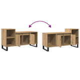 TV Cabinet Artisan Oak 100x35x55 cm Engineered Wood 857457