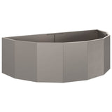 Planter Rusty 120 x 60 x 35 cm Weathering Steel 883688