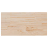 Table Tops 2 pcs 80x40x2.5 cm Rectangular Solid Wood Pine 847428