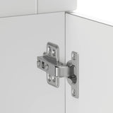 Kitchen Base Cabinet Porto White Engineered Wood 853977