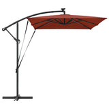 Umbrella Terracotta 294 x 200 x 270 cm Polyester and Aluminium 42003398
