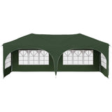 Pop-up Party Tent 575 x 288 x 245 cm Green Oxford Fabric 42019893