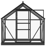 Glass Greenhouse Anthracite 155x103x191 cm Aluminium 3082333