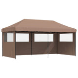 Party Tent Folding Brown 292 x 580 x 315 cm Oxford Fabric 42023658
