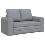 Sofa Bed Light grey 148 x 71 x 83 cm Fabric 4106673