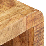Bedside Cabinet 30x30x41 cm Rough Mango Wood 321616