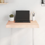 Table Top 60x60x cm Untreated Solid Wood Live Edge 363871
