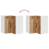 Kitchen Wall Corner Cabinet Kalmar Old Wood Engineered Wood 853625