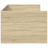 Daybed Sonoma Oak Engineered Wood 100x200 cm 3280813