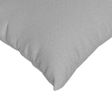 Sofa Pillows 2 pcs Cloud Grey 80 x 80 cm Fabric 42014053