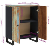 Sideboard 60x33x75 cm Solid Wood Reclaimed 345228