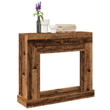 Fireplace Surround Old Wood 100x30x87.5 cm Engineered Wood 854569