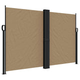 Retractable Side Awning Taupe 160x600 cm 4004634