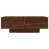 Coffee Table Brown Oak 90x60x31 cm Engineered Wood 815197