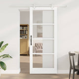 Sliding Door Manual White 86 x 211 cm Wood and metal 3332230