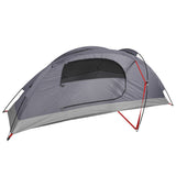 ZNTS Camping Tent Dome 1-Person Green Waterproof 94559