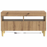 LED TV Cabinet Artisan Oak Engineered Wood 896784