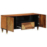TV Cabinet Honey Brown 105 x 33 x 46 cm Solid Mango Wood 4018750
