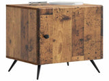 Bedside Cabinet Old Wood 43 x 34.5 x 50 cm Engineered Wood 895501