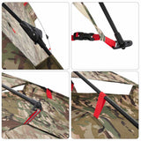Fishing Tent 4-Person Camouflage Quick Release 4005325