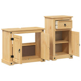 2 Piece Bathroom Furniture Set Corona Solid Wood Pine 3334632