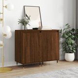 Sideboards 2 pcs Brown Oak 40x35x70 cm Engineered Wood 831051