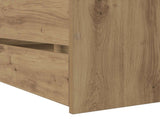 Bed Frame with Storage Artisian Oak 80 x 200 cm Engineered Wood 3429516