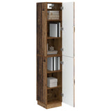 Cabinet Set 2 pcs Old Wood Engineered Wood 3416797