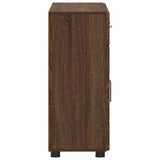 Sideboard FLORIN Brown Oak 88.5 x 30.5 x 73 cm Engineered Wood 880318