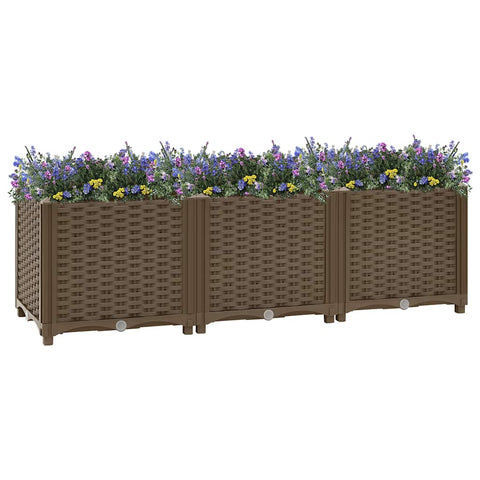 Raised Bed 120x40x38 cm Polypropylene 316517