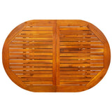 Garden Dining Table x80x75 cm Solid Acacia Wood 316567