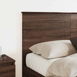 Headboard Brown Oak 100 cm Engineered Wood 887656
