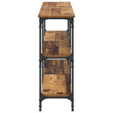Console Table Old Wood 150 x 29 x 75 cm 882217
