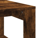 Coffee Table Smoked Oak 102x50x35 cm Engineered Wood 823363