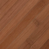 Rug Rectangular Brown 100x500 cm Bamboo 376824