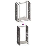 Firewood Rack Anthracite 40x30x80 cm Cold-rolled steel 864227