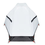 ZNTS Camping Tent Dome 1-Person White Blackout Fabric Waterproof 94562