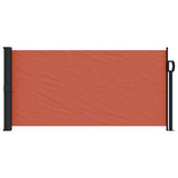 ZNTS Retractable Side Awning Terracotta 100x300 cm 4004273