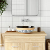 Countertop Basin Multicolour Round 41x14 cm Ceramic 155056